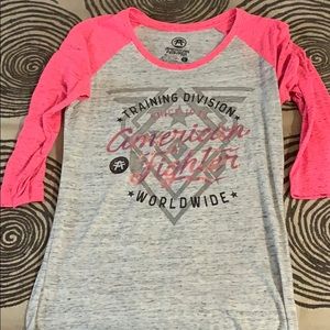 Women’s American Fighter top